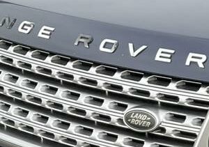 Land Rover Range Rover getting ready for car paint protection film.