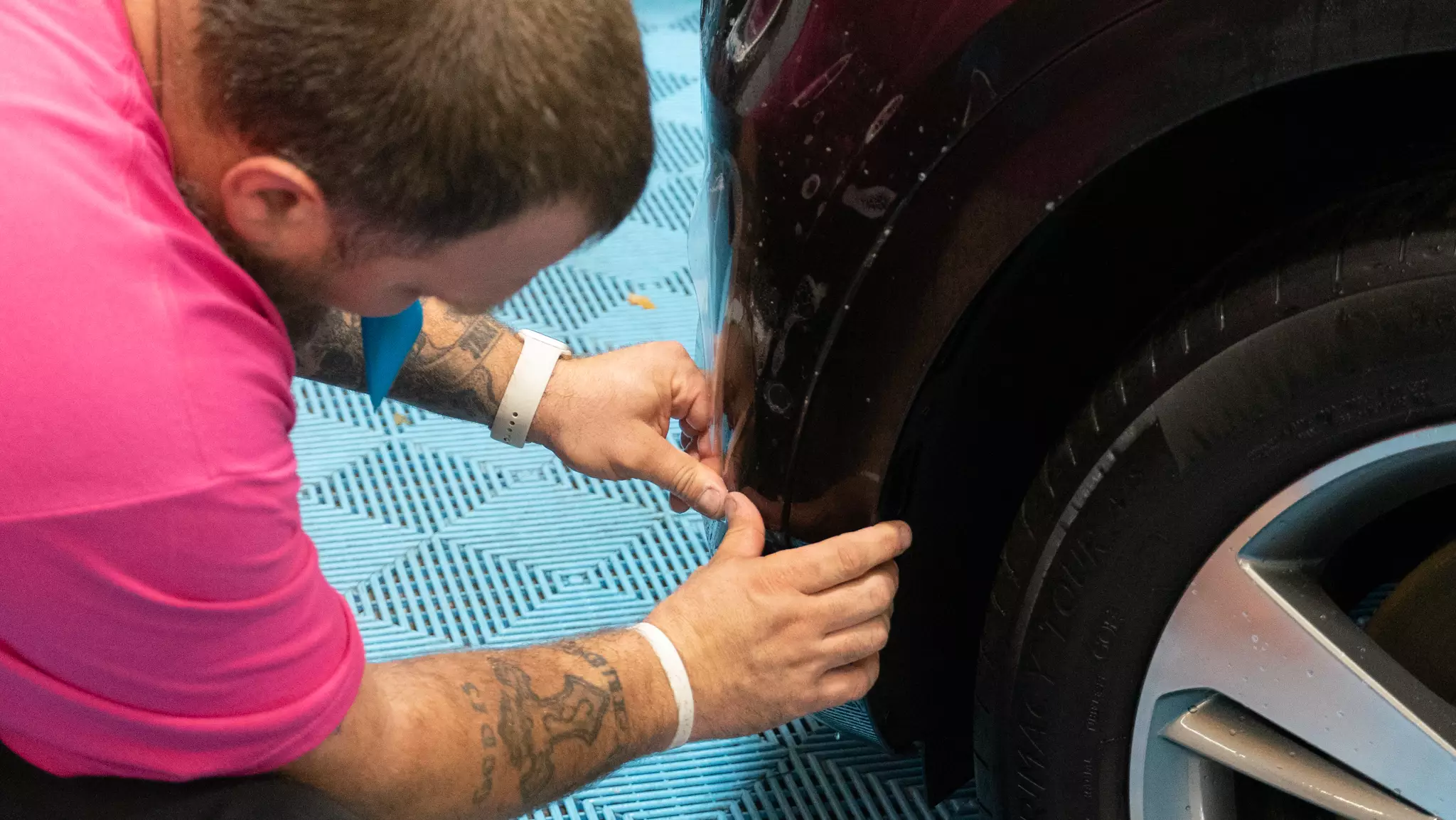 Trust professionals for paint protection film installation