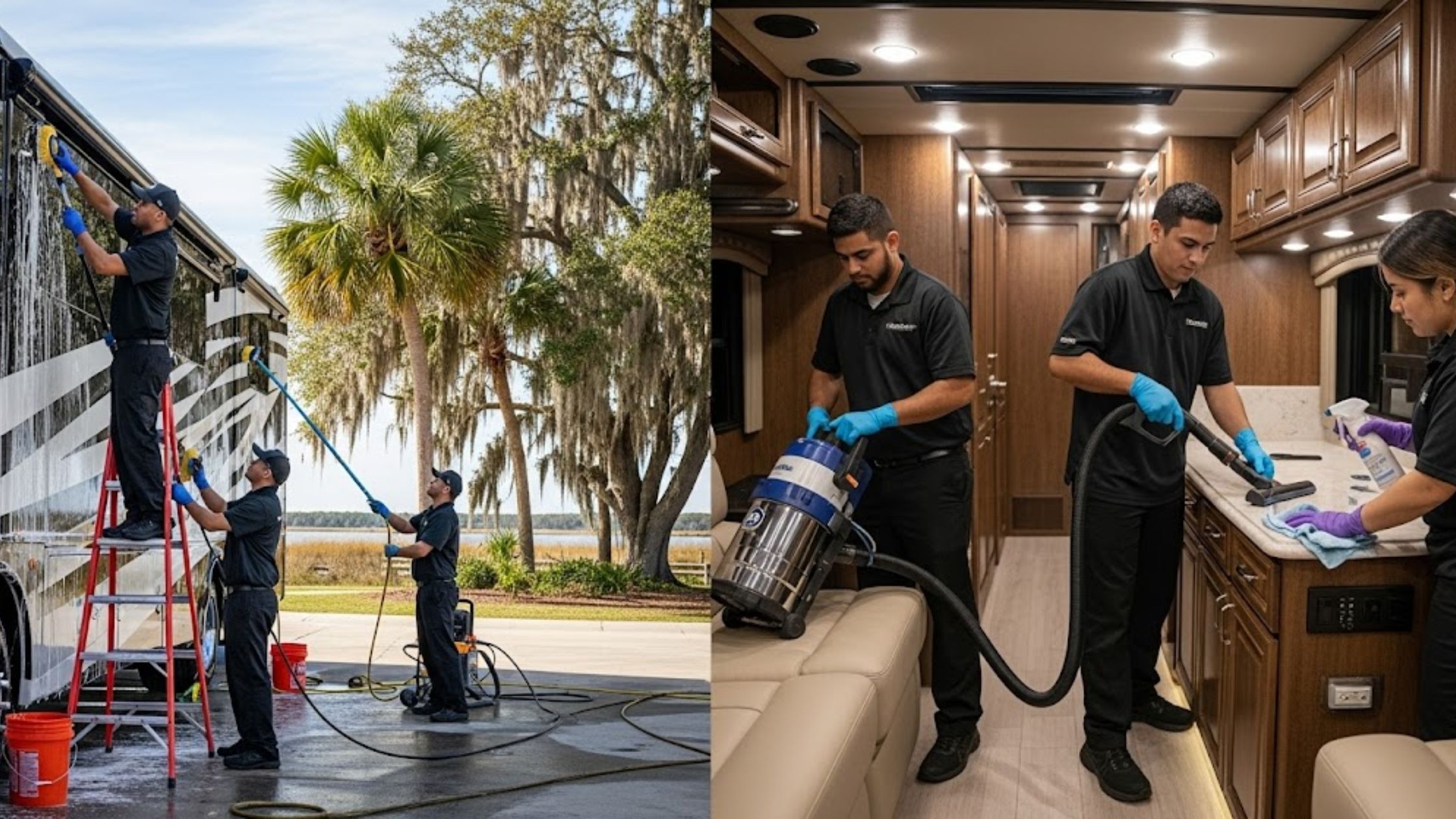What's Included in a Professional RV Detailing Service in Beaufort, SC?