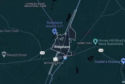 map of ridgeland